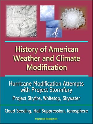 cover image of History of American Weather and Climate Modification